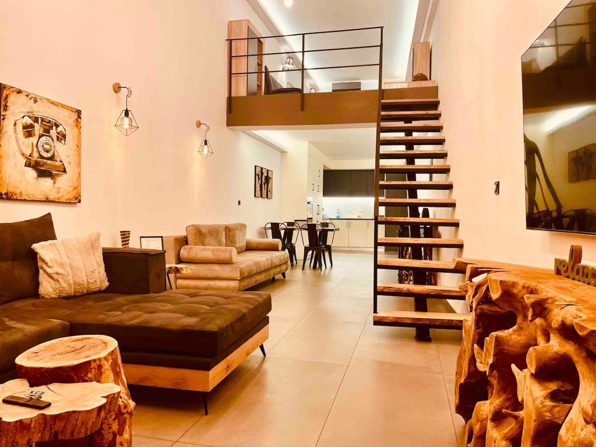 Loft Athens -Nomad Friendly # Superhost Hub# Apartment Luaran gambar