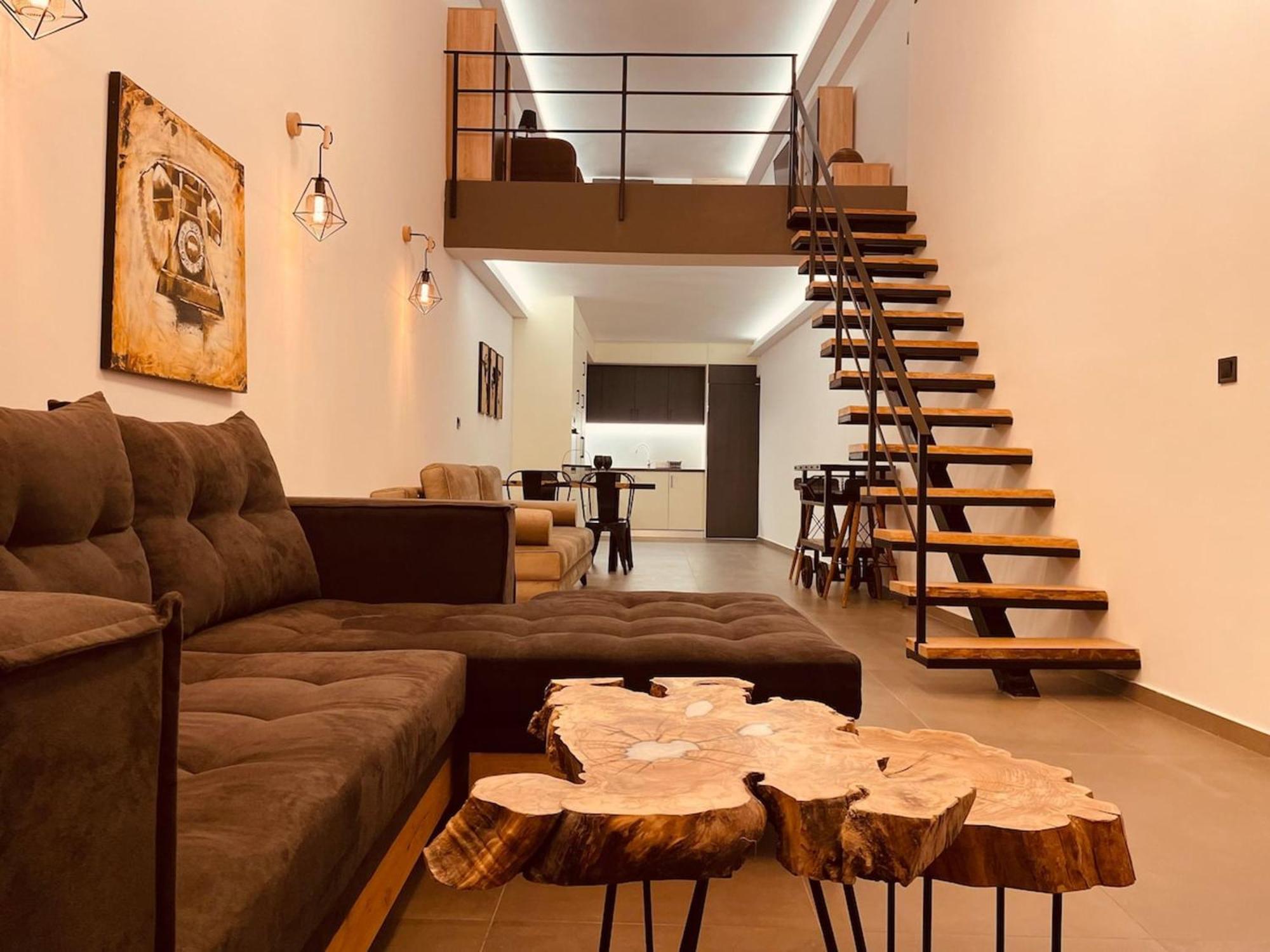 Loft Athens -Nomad Friendly # Superhost Hub# Apartment Luaran gambar